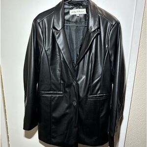 Faux Leather Jacket